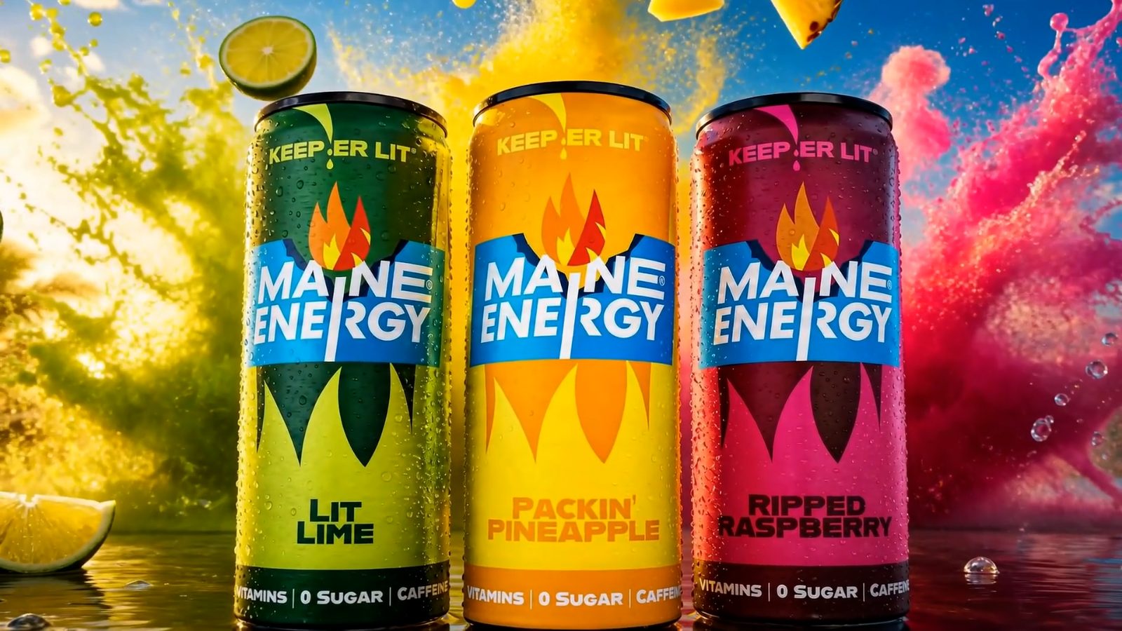 Maine Energy three can lineup